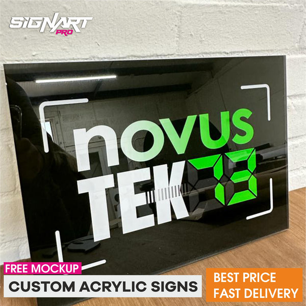 Acrylic Printed Logo Sign