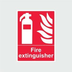Fire Extinguisher Sign