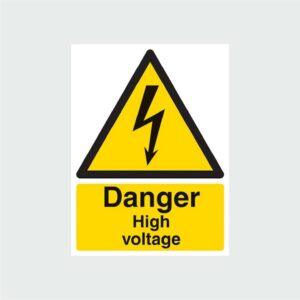 High Voltage Sign