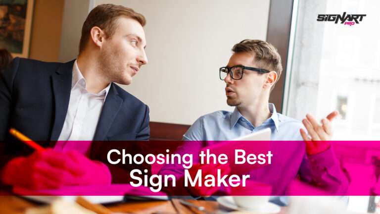 7 Things to Ask Before Hiring a Local Sign Maker in the UK