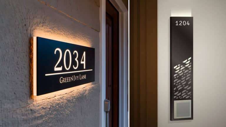 Top Trends in Front Door Numbers for 2025